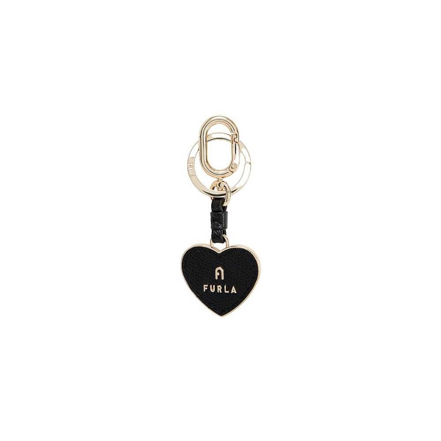 Ladies Furla | Furla - Keychain Furla Camelia Black