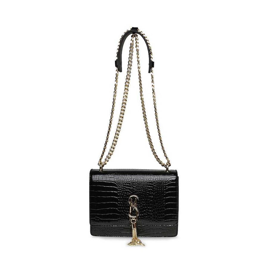 Ladies Steve Madden | Steve Madden - Bmagnify Shoulder Bag Black