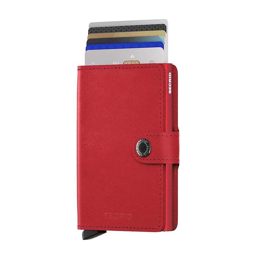 Men'S Secrid | Secrid - Miniwallet Original Red