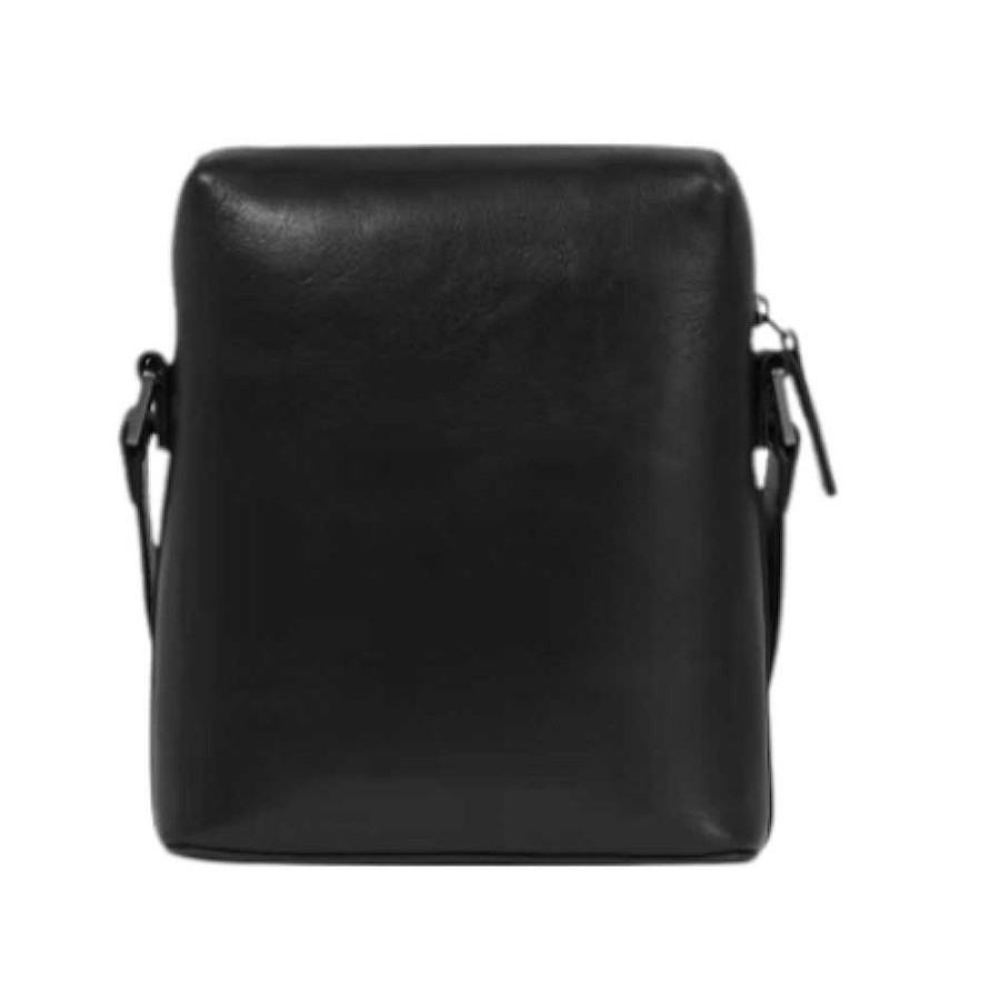 Men'S The Bridge | The Bridge - Shoulder Bag Black