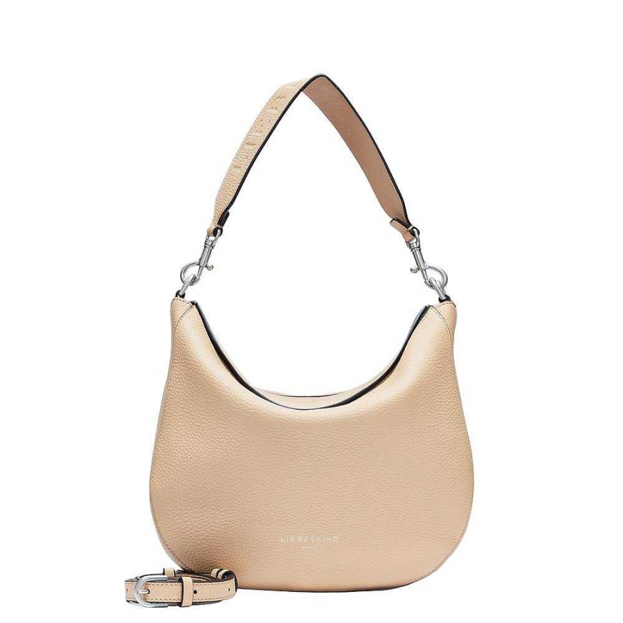 Ladies Liebeskind | Liebeskind - Shoulder Bag Hobo M Beige