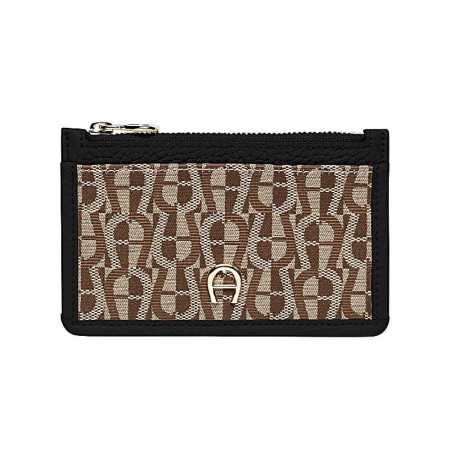 Ladies Aigner | Aigner - Emea Card Case Black