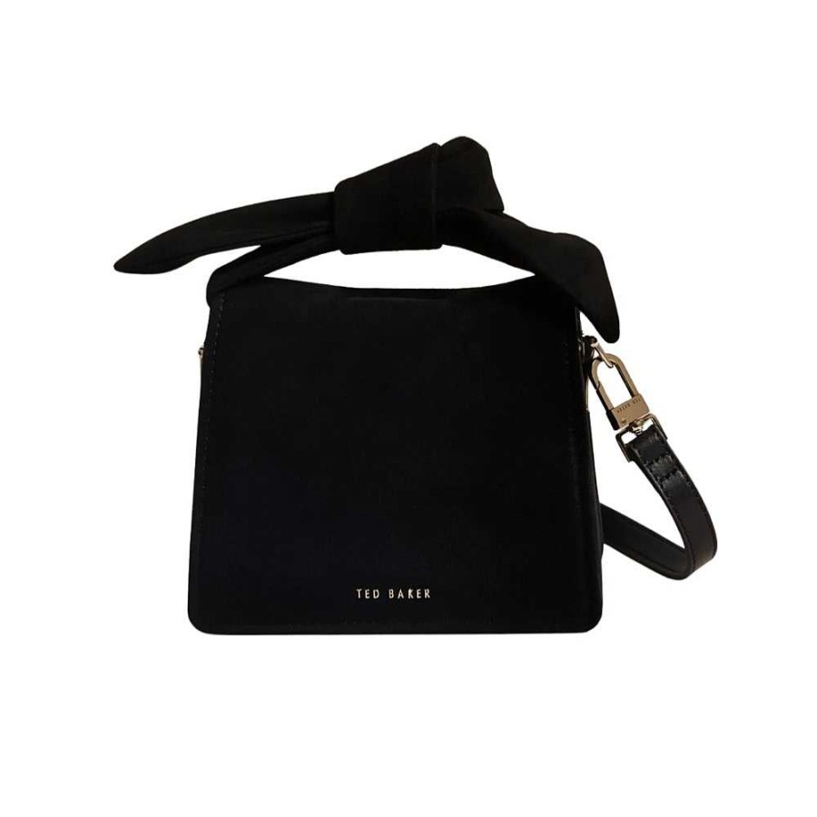 Ladies Ted Baker | Ted Baker - Shoulder Bag Wxb-Niyah Soft Black