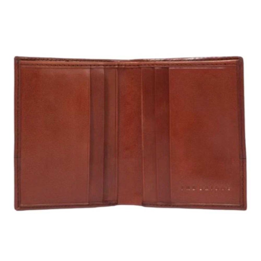 Men'S The Bridge | The Bridge - Credit Card Holder Brown