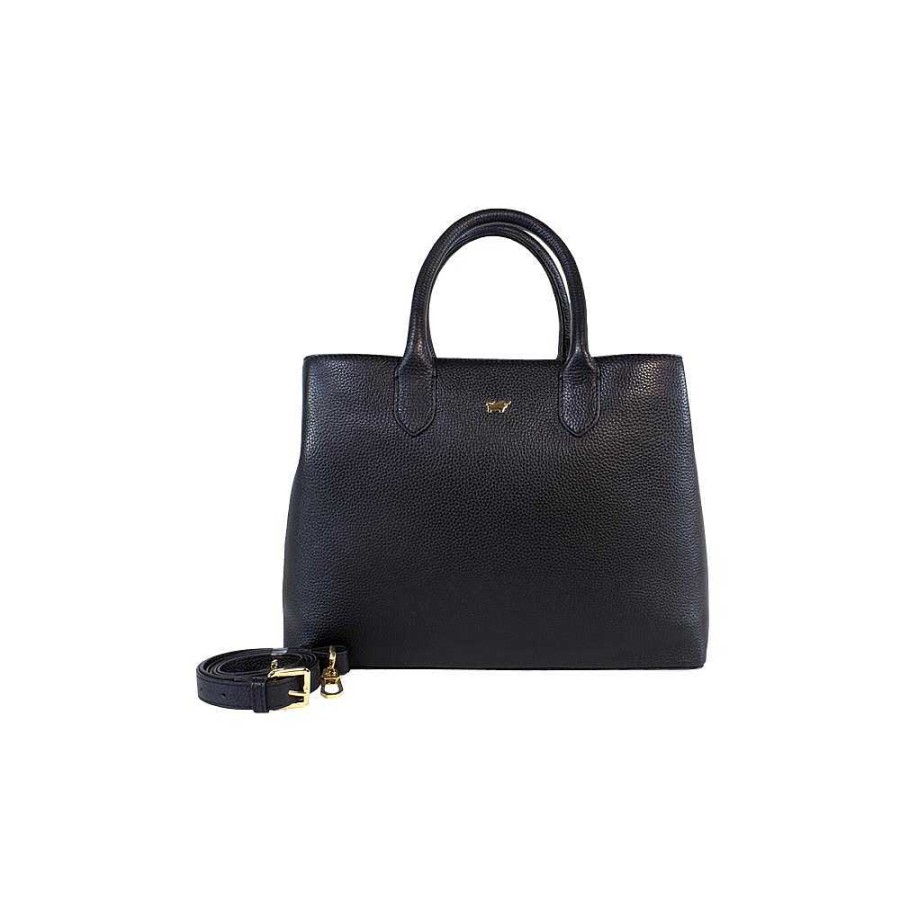 Ladies Braun Büffel | Braun Buffel - Alessia Handbag Black