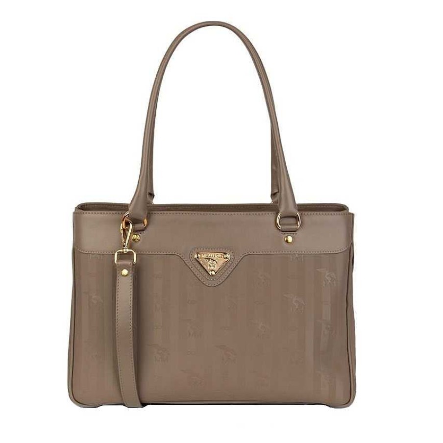 Ladies Maison Mollerus | Maison Mollerus - Sulz Handbag Beige