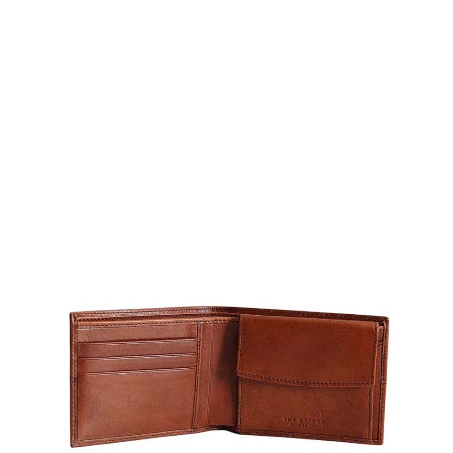 Men'S The Bridge | The Bridge - Wallet Brown