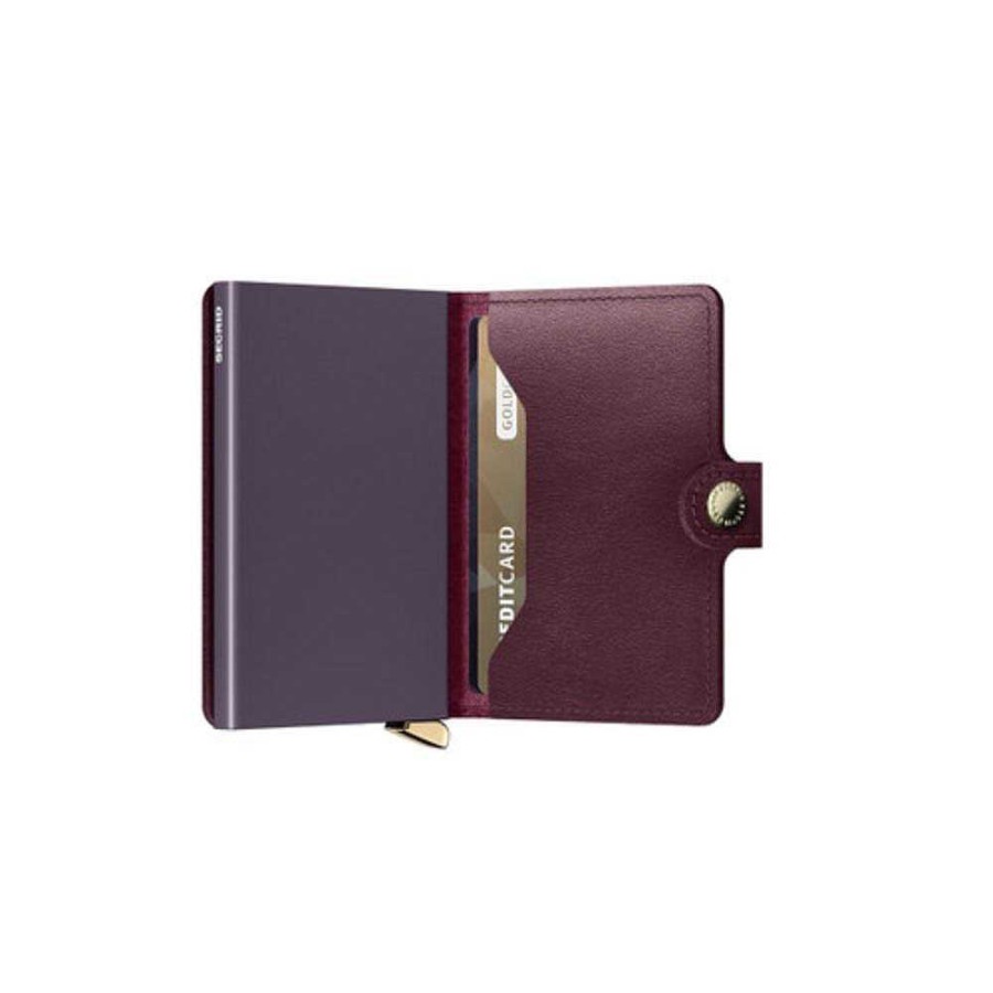 Men'S Secrid | Secrid - Premium Miniwallet Dusk Red