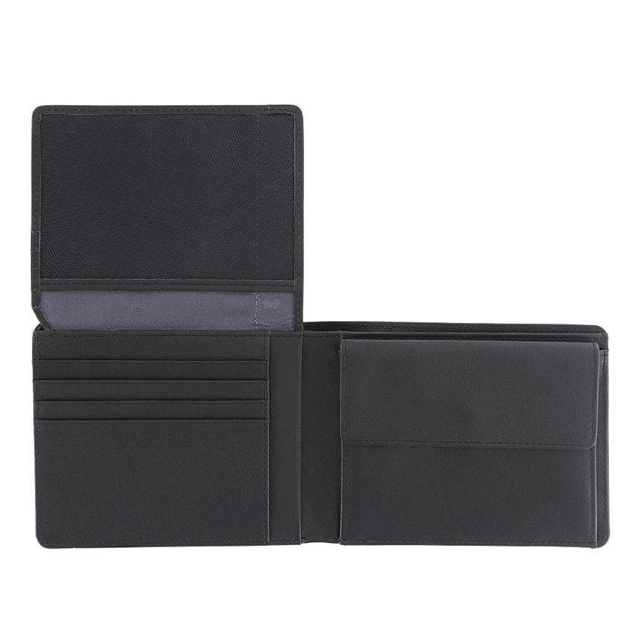 Men'S Braun Büffel | Braun Buffel - Arizona 2.0 Wallet Black