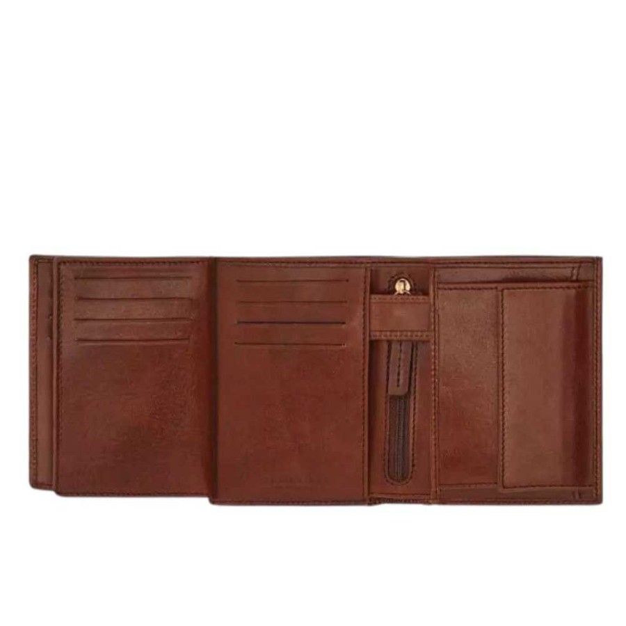 Men'S The Bridge | The Bridge - Wallet Story Uomo Brown