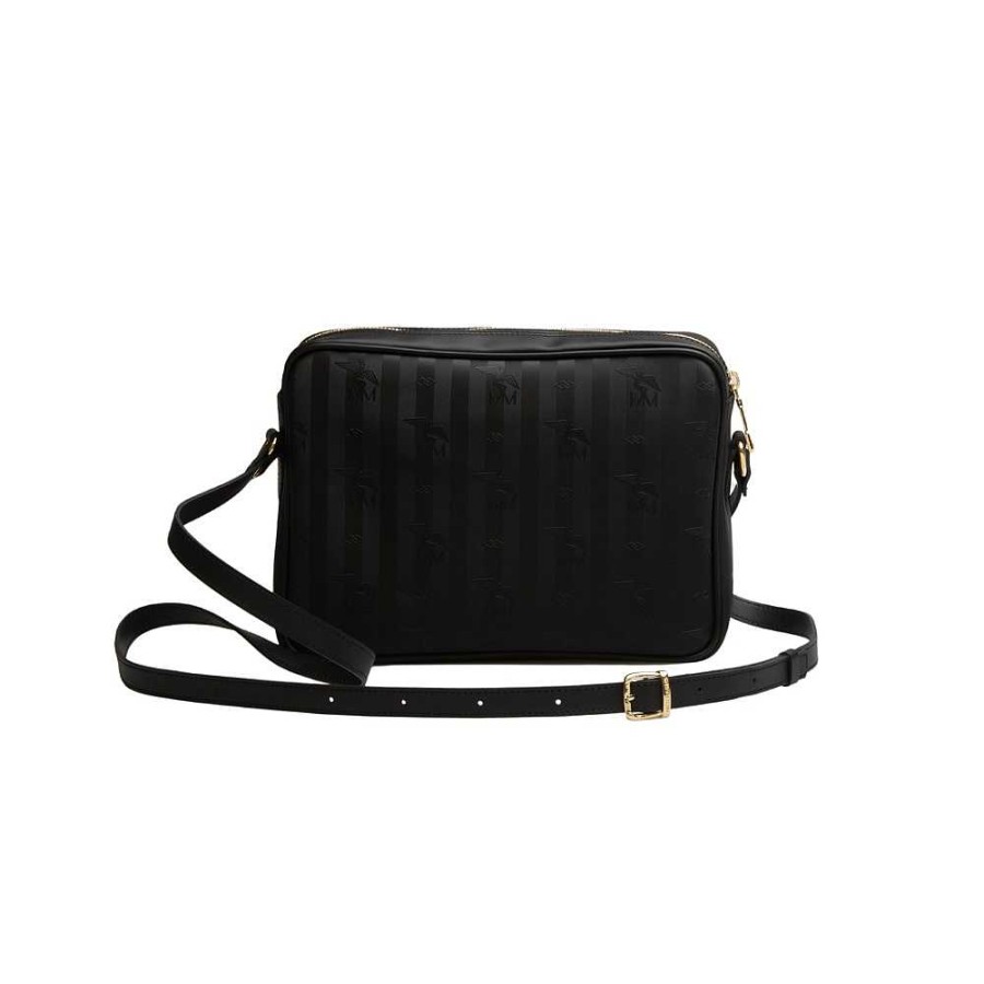 Ladies Maison Mollerus | Maison Mollerus - London Shoulder Bag Black