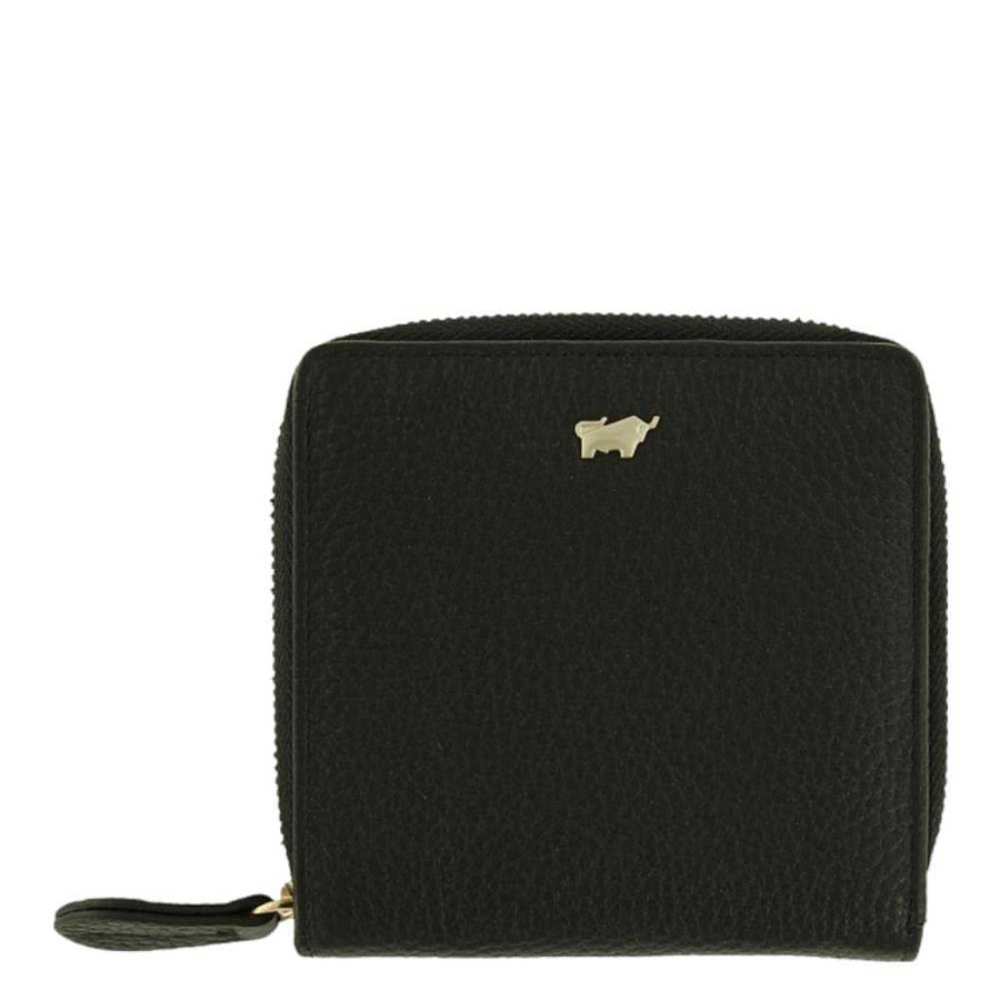 Ladies Braun Büffel | Braun Buffel - Wallet Asti Rfid S Black