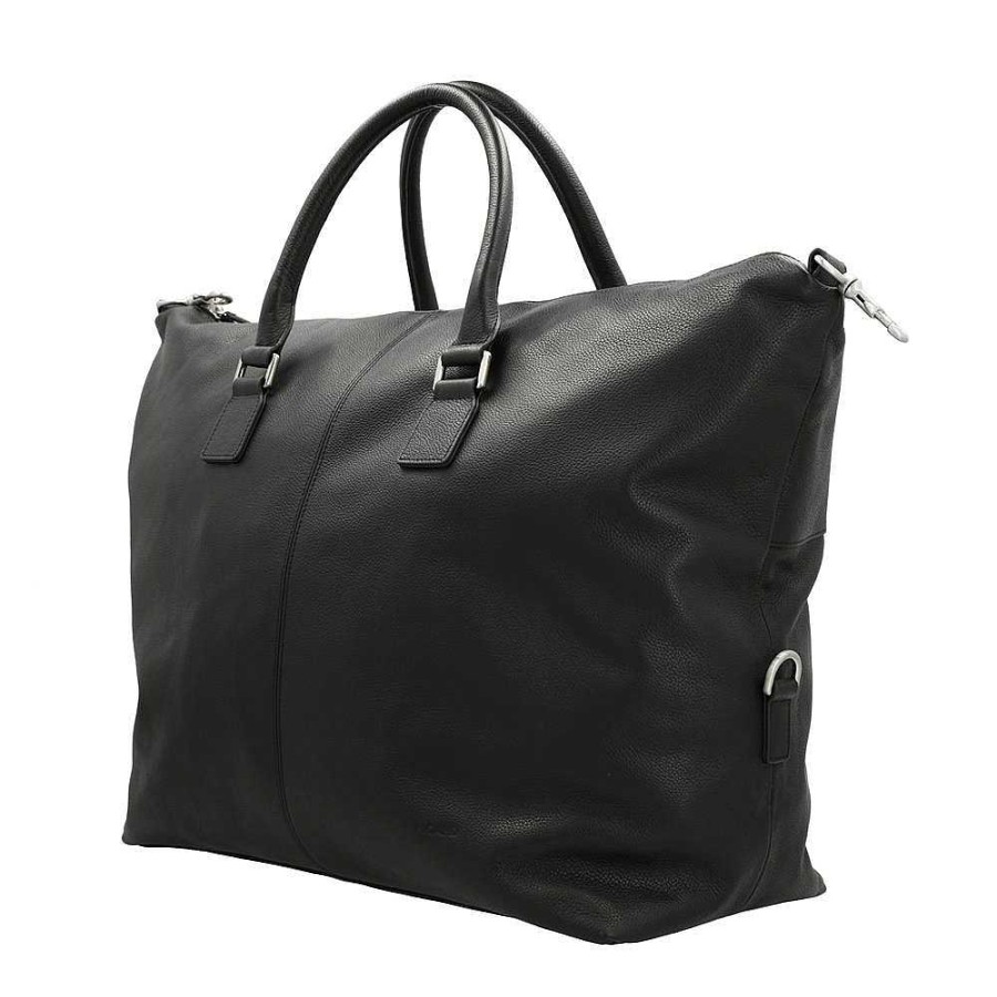 Men'S Picard | Picard - Milano Travel Bag Black