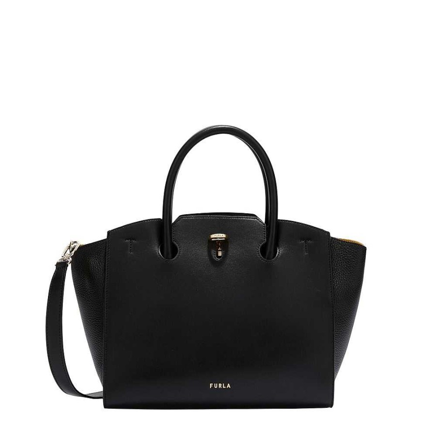 Ladies Furla | Furla - Handbag Furla Genesi M Black