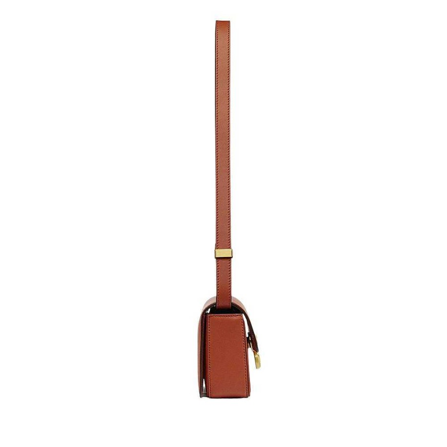 Ladies MCM | Mcm - Lauretos Shoulder Bag Brown