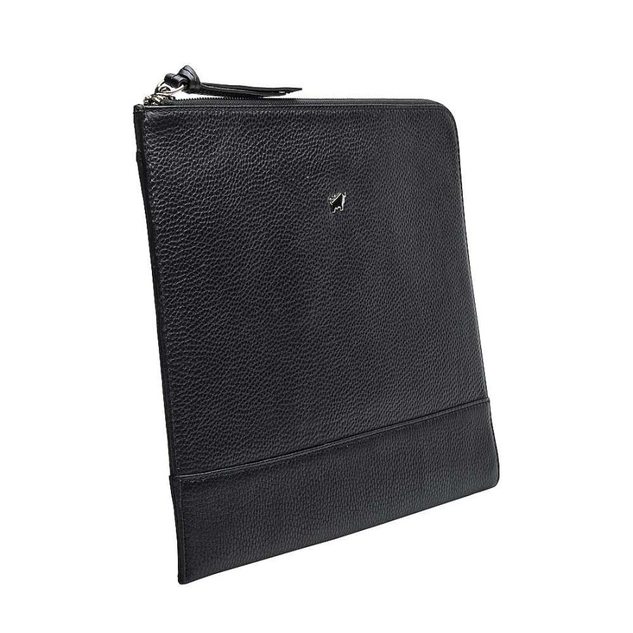 Ladies Braun Büffel | Braun Buffel - Laptop Case Hanna Black