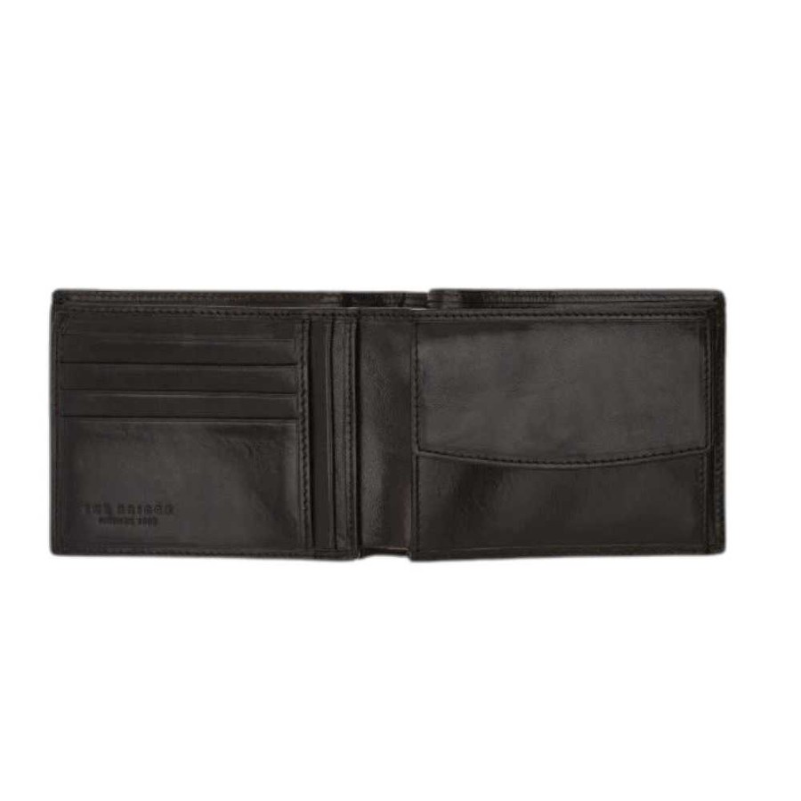 Men'S The Bridge | The Bridge - Wallet Black