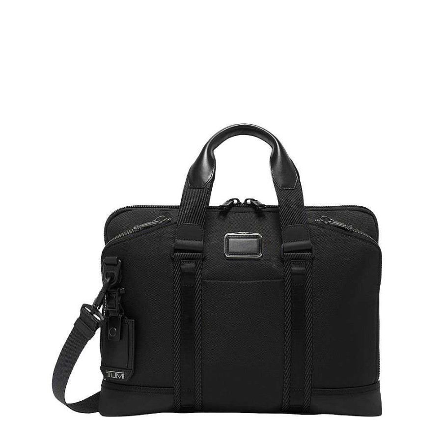 Men'S Tumi | Tumi - Academy Briefcase Black