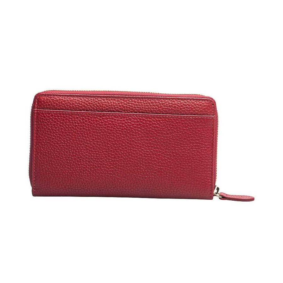 Ladies Braun Büffel | Braun Buffel - Wallet M 8Cs Asti Rfid Red