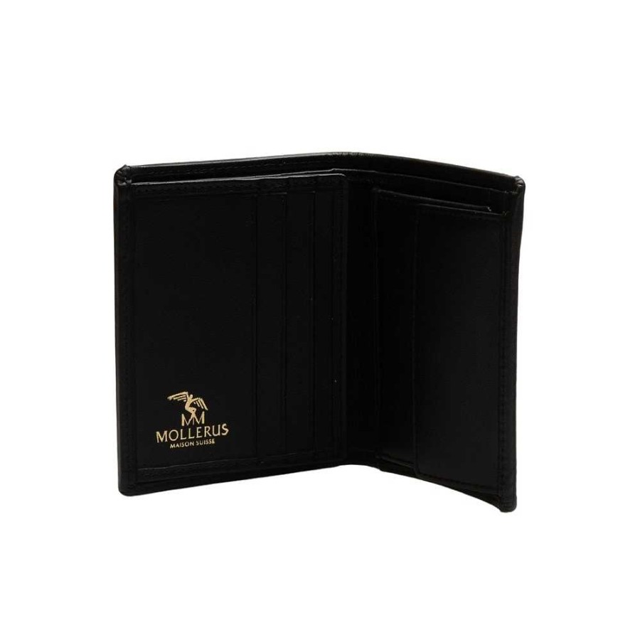 Ladies Maison Mollerus | Maison Mollerus - Beverin Wallet Black