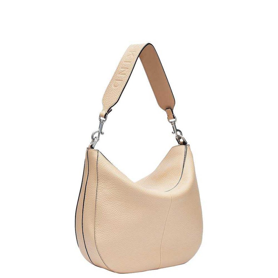 Ladies Liebeskind | Liebeskind - Shoulder Bag Hobo M Beige