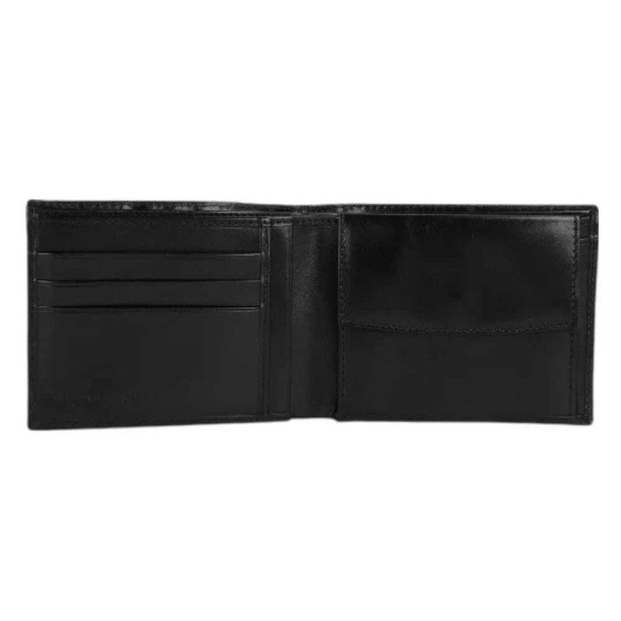 Men'S The Bridge | The Bridge - Wallet Black