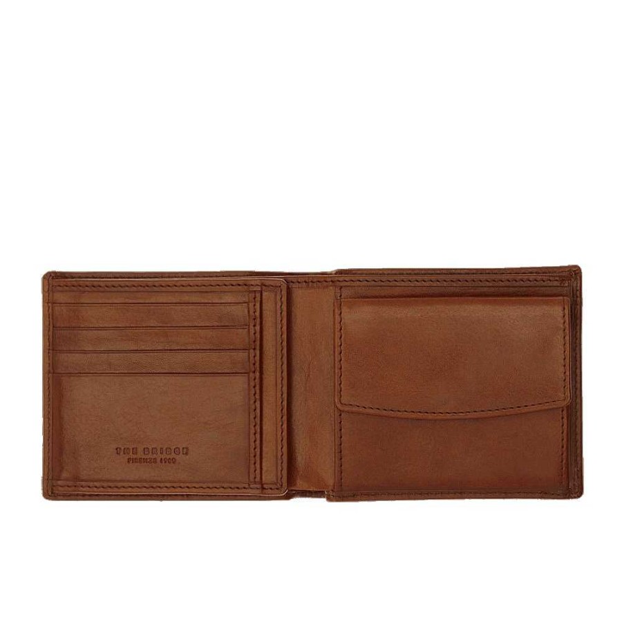 Men'S The Bridge | The Bridge - Wallet Story Uomo Brown