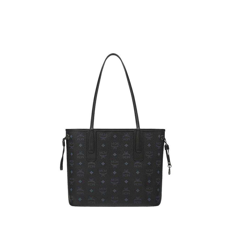 Ladies MCM | Mcm - Shopper Reversible Liz Shopper Black