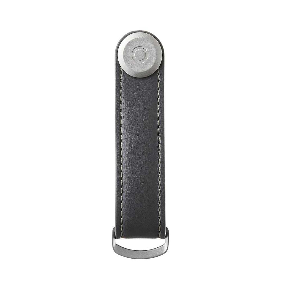 Ladies OrbitOnline - Safari Distribution | Orbitkey - Safari Distribution - Leather Key Organizer Gray