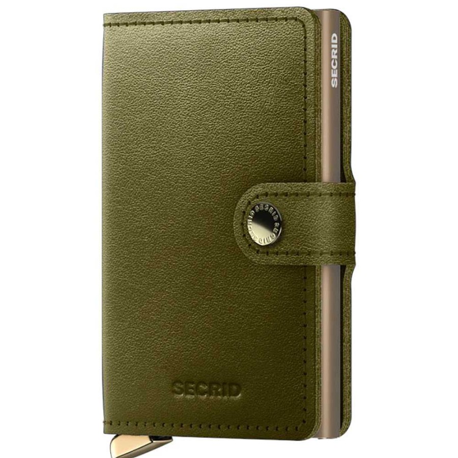 Men'S Secrid | Secrid - Premium Miniwallet Dusk Green