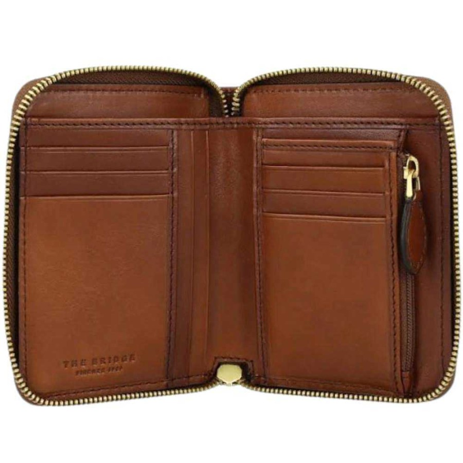 Ladies The Bridge | The Bridge - Wallet Brown