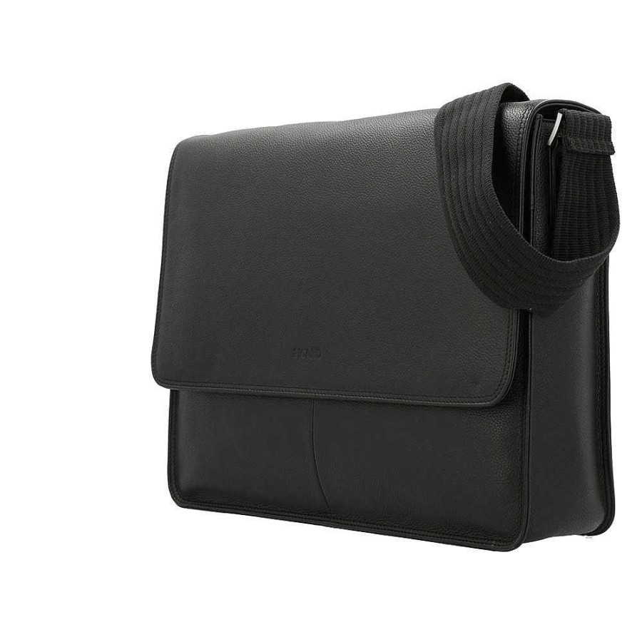 Men'S Picard | Picard - Messenger Bag Milano Black